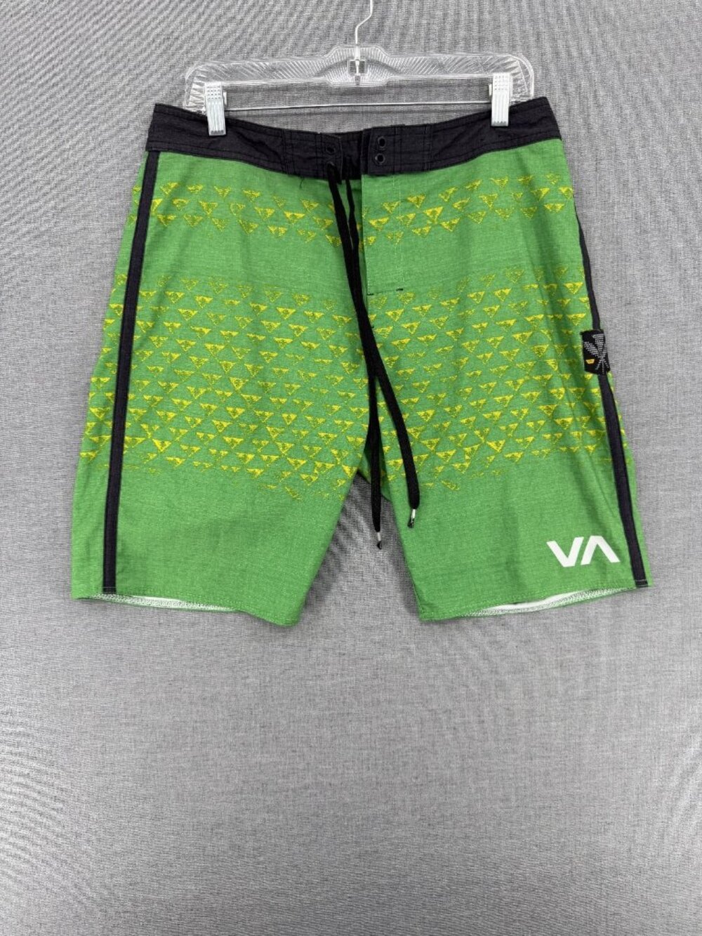 RVCA Makua Rothman Hawaii Board Shorts Mens 32 10" Swim Trunks Drawstring